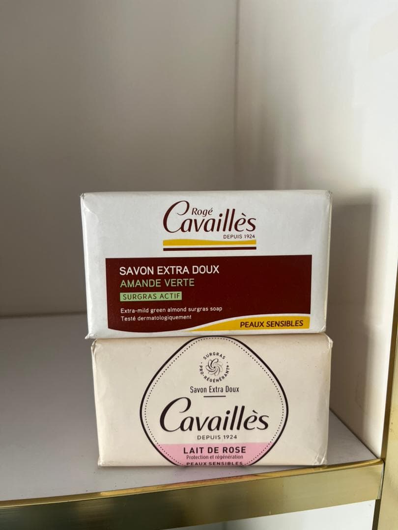 Rogé Cavaillès Savon Extra Doux Lait de Rose surgras pro-régénérant peaux sensibles