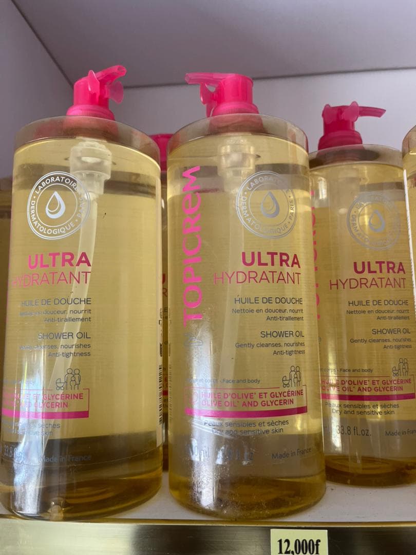 Topicrem Ultra Hydratant Huile de Douche, flacon 1 litre
